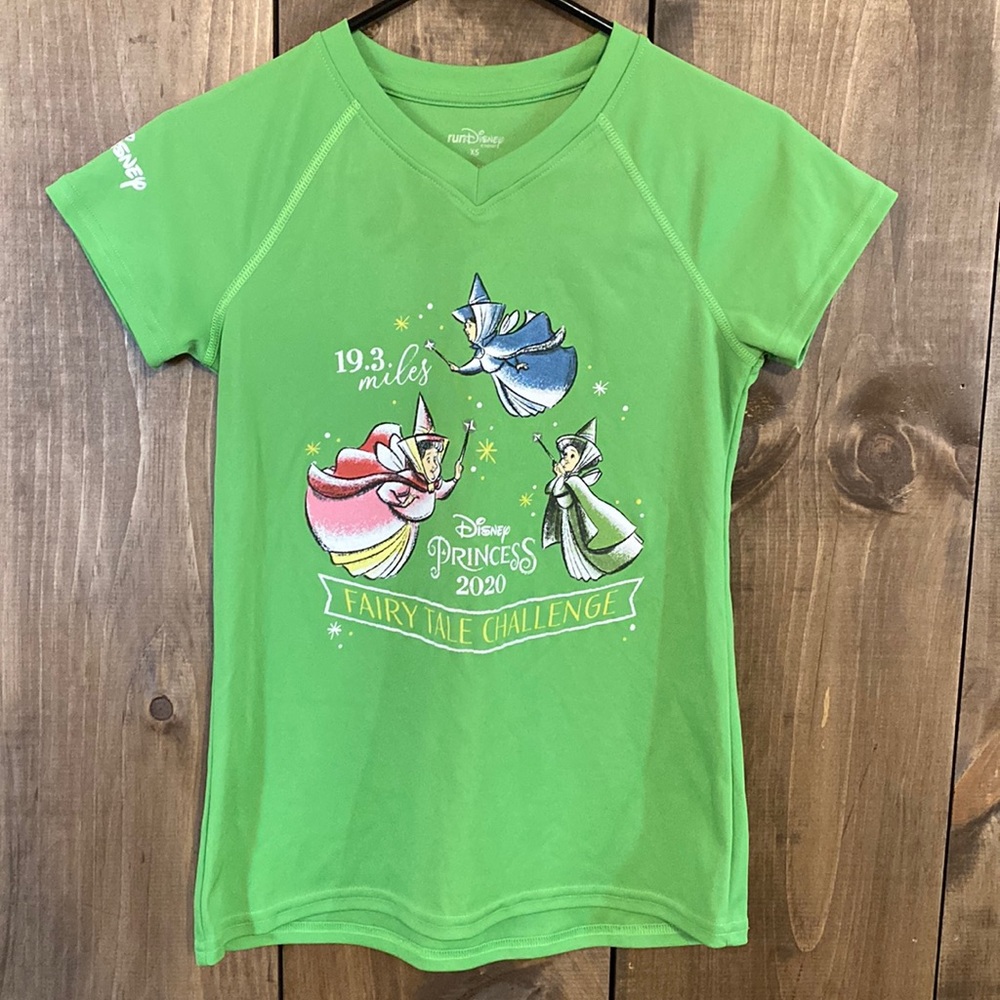 runDisney 2020 Fairy Tale Challenge race shirt